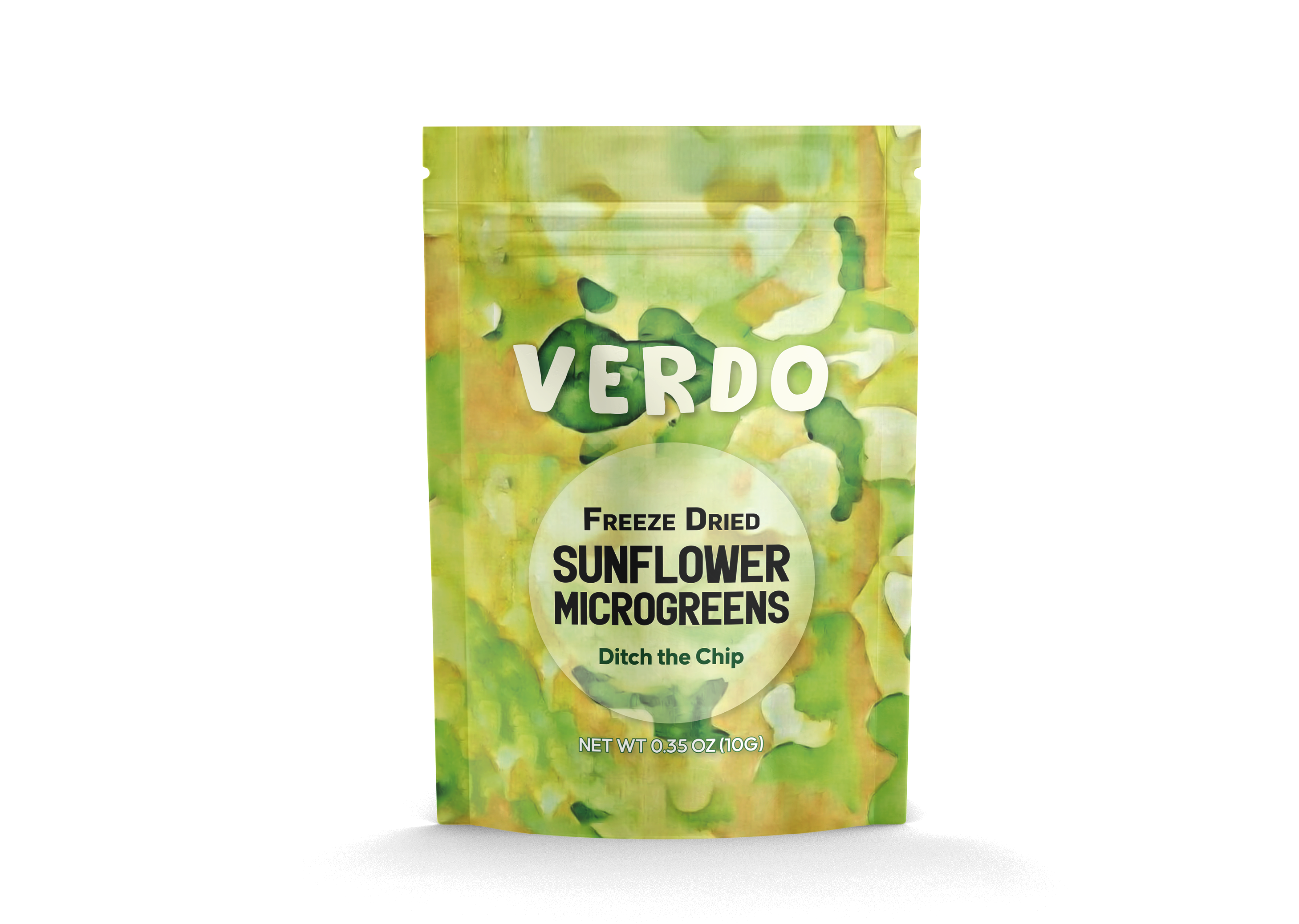 Verdo Freeze-Dried Sunflower Microgreens - Green pouch